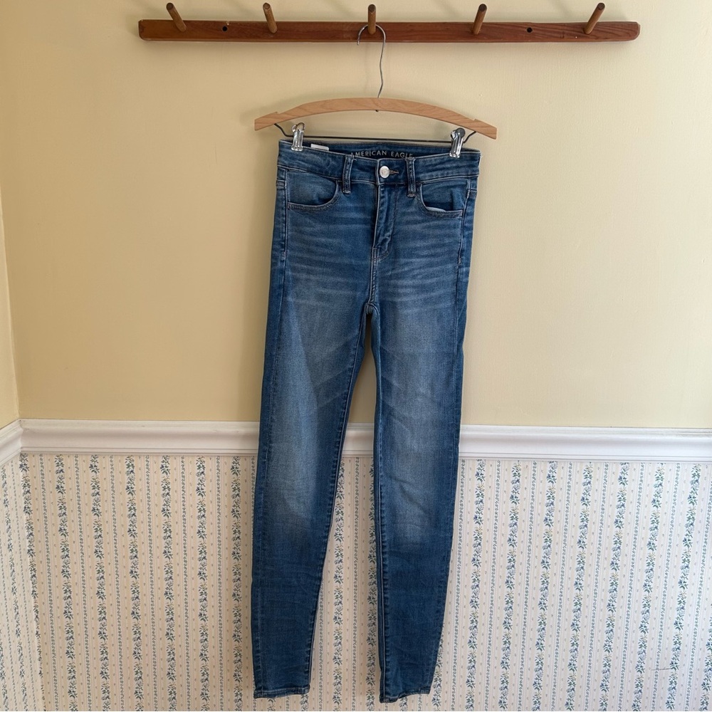 American Eagle Hi-Rise Skinny Jeggings Jeans